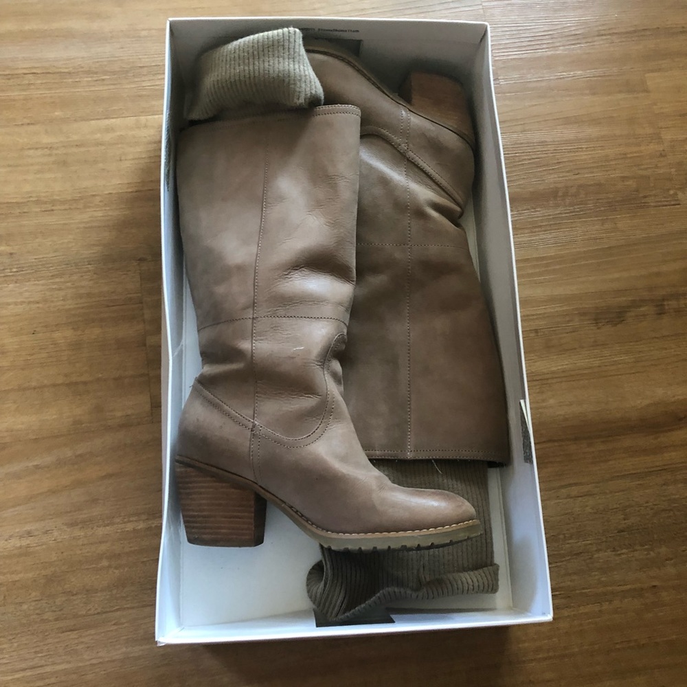 Report Cranston Boot With Sock Lining Beige Cream - image 2